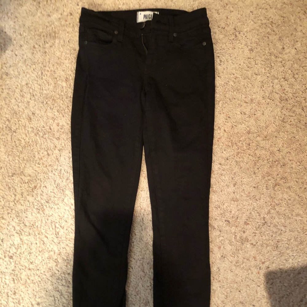 PAIGE black Skinny Jeans